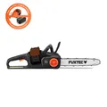 Produktbild: FUXTEC 2x20V Akku Kettensäge | 14 Zoll Schwertlänge | 4,2 Kg Gewicht | Kettengeschwindigkeit von 15m/s| FX-E2KS