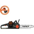 Produktbild: 2x20v Akku Kettensäge Fx-e2ks - 14 Zoll Kettensäge, 4,2 Kg Gewicht Mit Kettengeschwindigkeit Von 15m/s Und Sicherheitsschalter - Fuxtec