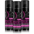 Produktbild: Syoss Ansatz Retoucher Kaschierspray Schwarz Stufe 1 (3 x 120 ml), Ansatzspray deckt helleren und grau nachwachsenden Ansatz ab, Ansatzfarbe hält bis zur nächsten Haarwäsche