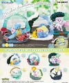 Produktbild: Re-Ment Pokémon Rundes Diorama Sammlung Komplett Set BOX mit 6 Typ Packs