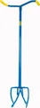 Produktbild: Gardenclaw Gartenkralle GC82106 - Grabegabel - 14.5 x 14.5 x 95.5 CM - Boden Lockern, Unkraut Jäten, Boden Belüften, Kultivieren - Blau/Gelb
