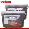 Produktbild: Wilckens 2 x 5 l Sockel- und Dachfarbe | Schiefer | Sockelfarbe Dachziegel außen