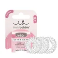 Produktbild: invisibobble Extra Care Haargummis Mini Crystal Clear I Kleine 3x transparente Haargummis Feines Haar I das Original, designed im Herzen Münchens