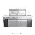 Produktbild: Allgrill 2x Unterschrank für Extreme Light Gasgrill Outdoorküche 40 x 61 cm