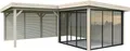 Produktbild: Palmako Carport/Pavillon Connect Lenna 24,9 m² Set 411 Slide naturbelassen