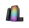 Produktbild: Trust GXT 611 Wezz Beleuchtetes 2.0 RGB-Lautsprecherset - Schwarz PC-Lautsprecher