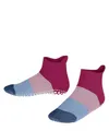 Produktbild: FALKE Unisex Kinder Colour Block Hp Baumwolle Rutschhemmende Noppen Stoppersocken, Lila Fuchsia 8856, 23-26 EU