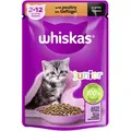 Produktbild: Whiskas Whiskas Junior mit Geflügel in Sauce 28x85g