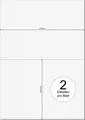 Produktbild: PRINTATION Papier-Etiketten (B210xH148,5mm=A5) 500xA4 à 2 Eti. 1367592-XP