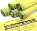 Produktbild: 5 Rollen Gelbe Säcke / Gelber Sack mit Zugband - Wertstoffsack - 65 Stück