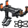 Produktbild: Fahrrad Handyhalterung Aluminiumlegierung Motorrad Scooter Fahrrad Universal ...