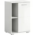 Produktbild: Xora Schuhschrank Prego, Weiß, Weiß Hochglanz, Kunststoff, 3 Fächer, 55x79x37 cm, Typenauswahl, stehend, Garderobe, Schuhaufbewahrung, Schuhschränke