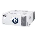 Produktbild: Papernet - V-faltiges Handtuch 416608, 5.000 Einweghandtücher aus Papier, hochbeständig, 1 Lagen, offene Größe 23x24,5 cm, Made in Germany