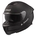 Produktbild: Helm LS2 FF808 Stream 2 Solid Black Matt Gr. L Motorradhelm Integralhelm