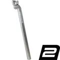 Produktbild: Ergotec Sattelstütze CNC Aluminium 26,2 mm 350 mm Silber Versatz