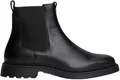 Produktbild: Tommy Hilfiger Herren Chelsea Boots Comfort aus Leder, Schwarz (Black), 46