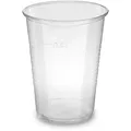 Produktbild: Trinkbecher Made in Germany  1600 Stück| Eichstrich 0,4l | Bierbecher Plastikbecher Einwegbecher aus Kunststoff PP (Polypropylen), Transparent klar