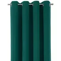 Produktbild: Beautex Verdunkelungsvorhang Verdunkelungsgardine Ösen Vorhang blickdicht abdunkelnd (1 St), Ösen, verdunkelnd grün 140 cm x 225 cm