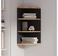 Produktbild: Vicco Eckregal Ecki, Anthrazit/Goldkraft Eiche, 30 x 60 cm, 1-tlg.