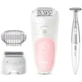 Produktbild: Braun Silk-epil 5 5-820 SensoSmart Wet & Dry Epilierer rosa/​weiß abwaschbar NEU