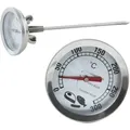 Produktbild: Smoke oven thermometer mounted in door measures 0 300c