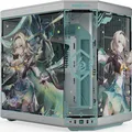 Produktbild: HYTE Y70 Firefly Japan Edition PC-Gehäuse Midi-Tower E-ATX Tempered Glass Silber 70.7L