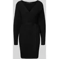 Produktbild: Vero Moda Tailliertes Strickkleid aus Viskose-Mix Modell 'HOLLYREM' in Black, Größe XS