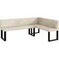 Produktbild: Meblini Eckbank, Creme, Textil, L-Form, 196x142 cm, Esszimmer, Bänke, Eckbänke