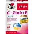 Produktbild: Doppelherz | C + Zink + E 400 | 40 Tabletten