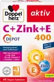 Produktbild: Doppelherz Vitamin C Zink E Nahrungsergänzung Immunsystem 400 Stück