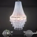 Produktbild: Extravaganter Kronleuchter ROYAL XL 105cm Hängelampe Barock Hängeleuchte Lampe