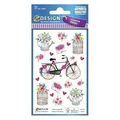 Produktbild: Papieretikett Z-Design kreatives Paket Ein 2 Blumenblatt