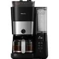 Produktbild: Cafetiere Avec Broyeur Ou Cafe Moulu Affichage Led Prog 10t Bac A Grain Philips - Hd7888.01