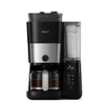 Produktbild: Philips HD7900/50 Filterkaffeemaschine 1,25 l schwarz mit integriertem Mahlwerk