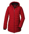 Produktbild: Killtec Winter-Steppparka KOW 55 QLTD Parka mit Kapuze (atmungsaktiv, winddicht, wasserabweisend) rot Damen, Größe: 44