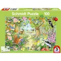 Produktbild: Schmidt Spiele Tiere im Wald (100 Teile) (56370)
