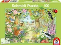 Produktbild: Tiere im Wald. Puzzle 100 Teile Kinderpuzzle Standard Spiel 56370 Deutsch 2020