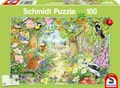 Produktbild: Tiere im Wald. Puzzle 100 Teile