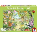 Produktbild: Schmidt Spiele Puzzle Tiere im Wald, 100 Teile