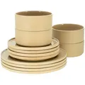 Produktbild: Creatable Tafelservice, Sand, Keramik, 12-teilig, Essen & Trinken, Geschirr, Geschirr-Sets, Tafelservice