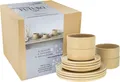 Produktbild: CreaTable, 21524, futuro Sand, Tellerset 12-tlg, Steinzeug