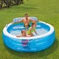 Produktbild: Intex Planschbecken 224x216x76cm Pool Kinderpool Schwimmbad Swimmingpool 57190NP