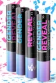 Produktbild: 4 Konfetti Kanonen Gender Reveal Rosa Blau Geschlecht Babyshower Junge Mädchen
