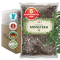 Produktbild: ORAGARDEN Monstera Erde für Zimmerpflanzen und Garten - 48L Monstera Substrat für Pflanzen, Palmen, Blumen - 5 Komponenten Blumenerde
