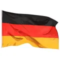 Produktbild: PHENO FLAGS Flagge Deutschland Flagge - Deutsche Fahne (Hissflagge für Fahnenmast), Inkl. 2 Messing Ösen 250 x 150 cm