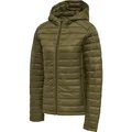 Produktbild: Hummel hmlRED QUILTED HOOD JACKET WOMAN - DARK OLIVE - L