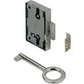 Produktbild: Hettich Nutbart-Aufschraubschloss 60 mm x 48 mm x 8,7 mm Stahl vernickelt