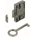 Produktbild: Hettich Möbelbeschlag Hettich Aufschraubschloss vernickelt 60 x 48 x 8,7