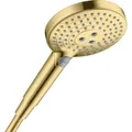Produktbild: hansgrohe Raindance Select S Handbrause 26530990 DN 15, 3jet, Brausekopf Ø 125 mm, polished gold optic