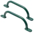 Produktbild: TRIBECCO Klettergriffe für Spielplatz, Klettergerüst, Hochbett & Indoor Kletterwand (350 mm Grün, 2 Stücke)
